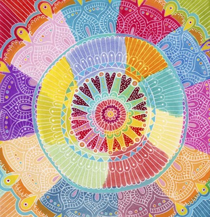 Framed Fairground Print