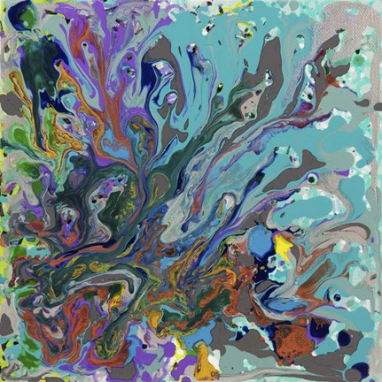 Framed Originating 5 Print