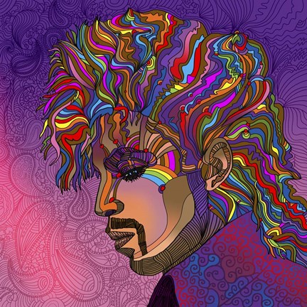 Framed Prince 2 Print