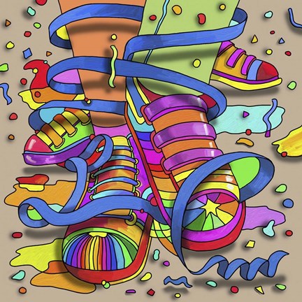 Framed Footloose Print