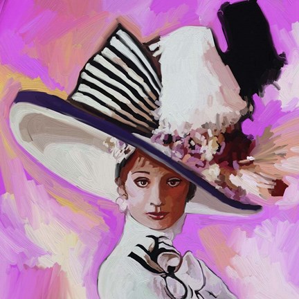 Framed Audrey Hepburn My Fair Lady Print