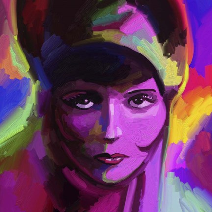 Framed Clara Bow Print