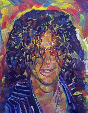 Framed Howard Stern Print