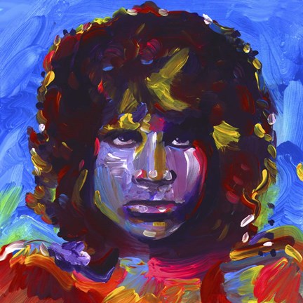 Framed Jim Morrison Print