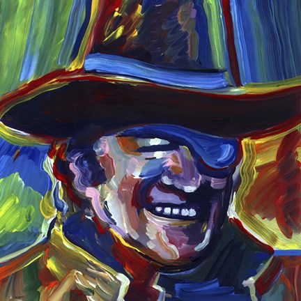 Framed John Wayne Print