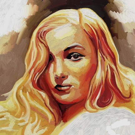 Framed Veronica Lake Print