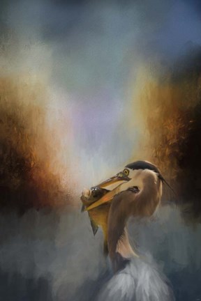 Framed Best Catch Print