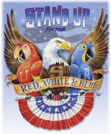 Framed Stand Up Print