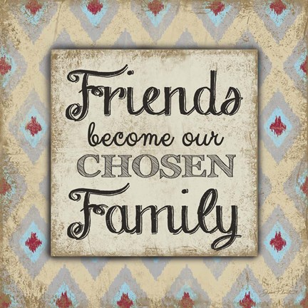 Framed Friends Become Print