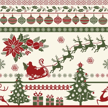 Framed Christmas Folklore-B Print