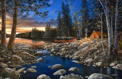 Framed Headwaters Print