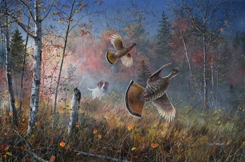 Framed Quick Escape Print