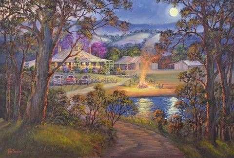 Framed Country Life Print