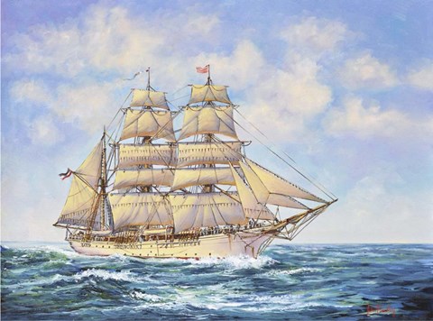 Framed Johan Cesar 11 Print