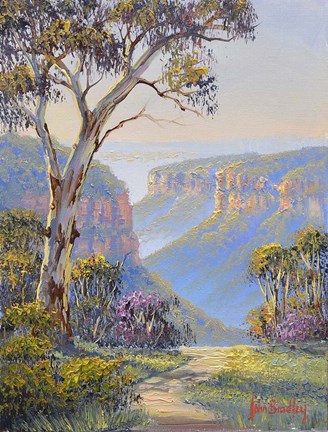 Framed Katoomba Morn Print