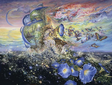 Framed Andromedas Quest Print