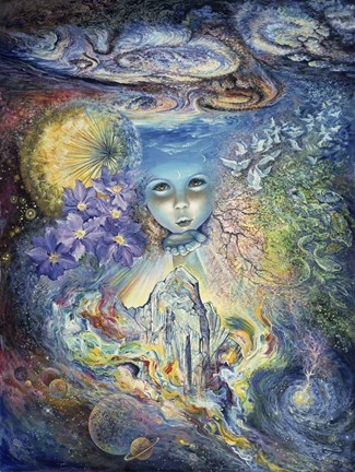 Framed Child Of The Universe Print