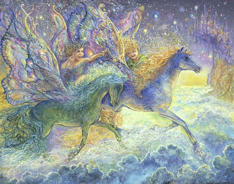 Framed Race You To Fairy Land Print