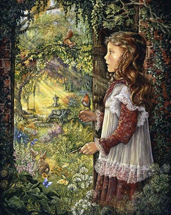 Framed Secret Garden Print
