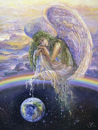 Framed Weep For The World Print