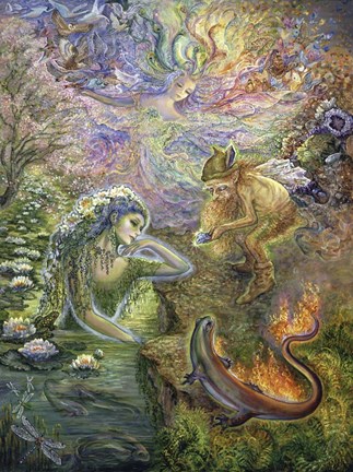 Framed Elementals Print