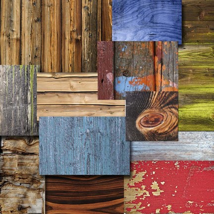 Framed Layered Wood Print