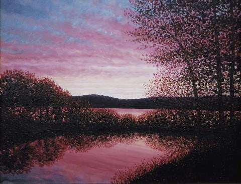 Framed Evening Serenity Print