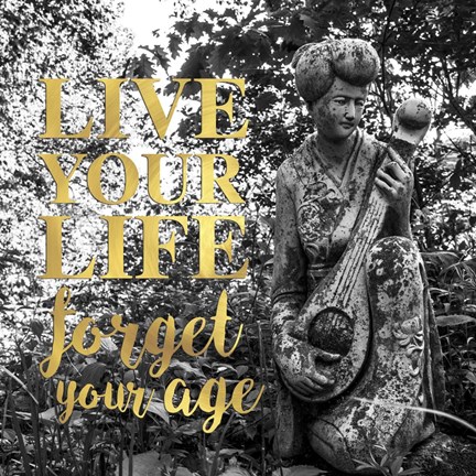 Framed Live your Life Print