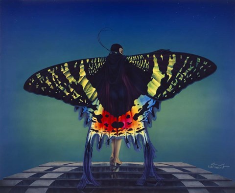 Framed Butterfly Print