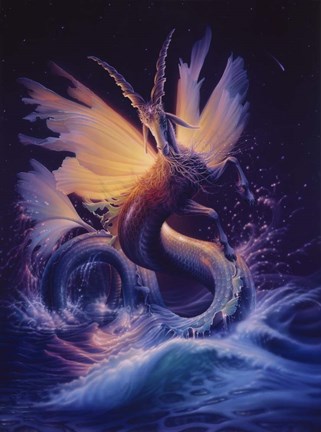 Framed Capricorn Print