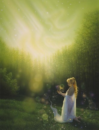 Framed Celestial Friends Print