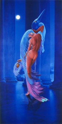 Framed Danse Nocturne Print