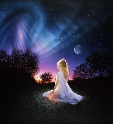 Framed Evening Wonder Print