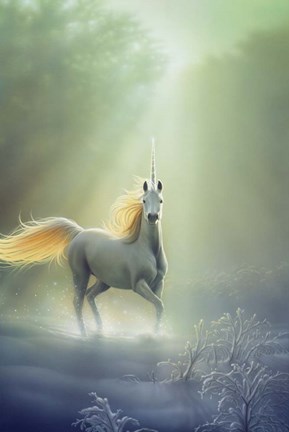 Framed Touched By The Aurora Print