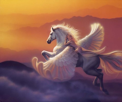 Framed Wings Of A Dream Print