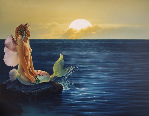 Framed Rising To Greet The Dawn Print