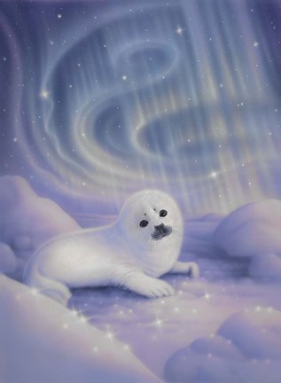 Framed Aurora Baby Print