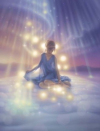 Framed Celebration II, Aurora Dreams 1 Print