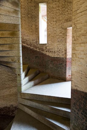 Framed Spiral Staircase Print