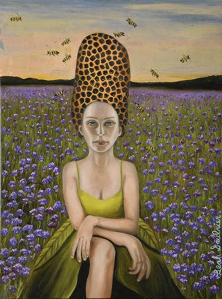 Framed Beehive Print