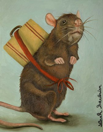 Framed Pack Rat Print