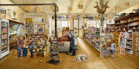 Framed Gathering Place Print