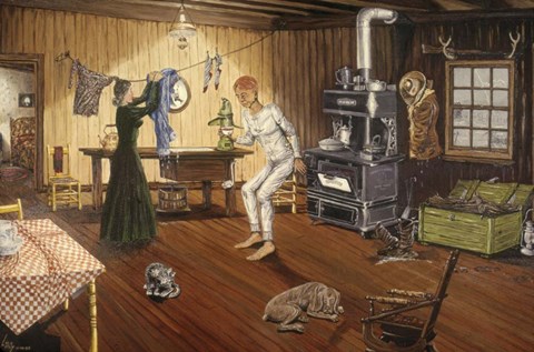 Framed Kitchen Dryout Print