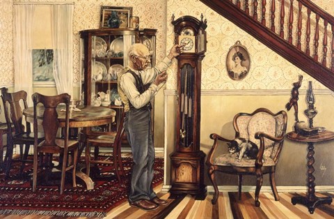 Framed Time Setter Print