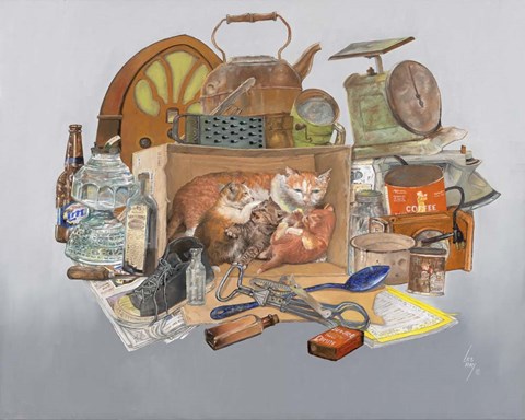 Framed Discarded Print