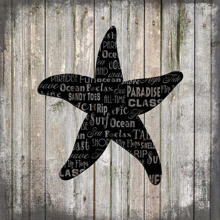 Framed Country Sea V2 3 Print