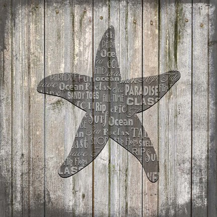 Framed Country Sea V3 3 Print