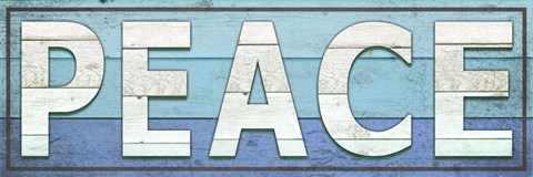 Framed Gypsy Sea Sign V2 2 Print