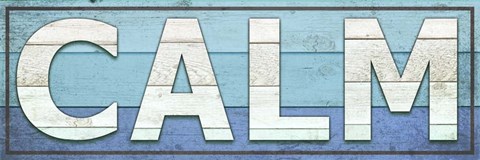 Framed Gypsy Sea Sign V2 5 Print