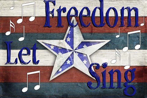 Framed American Freedom Collection 4 Print